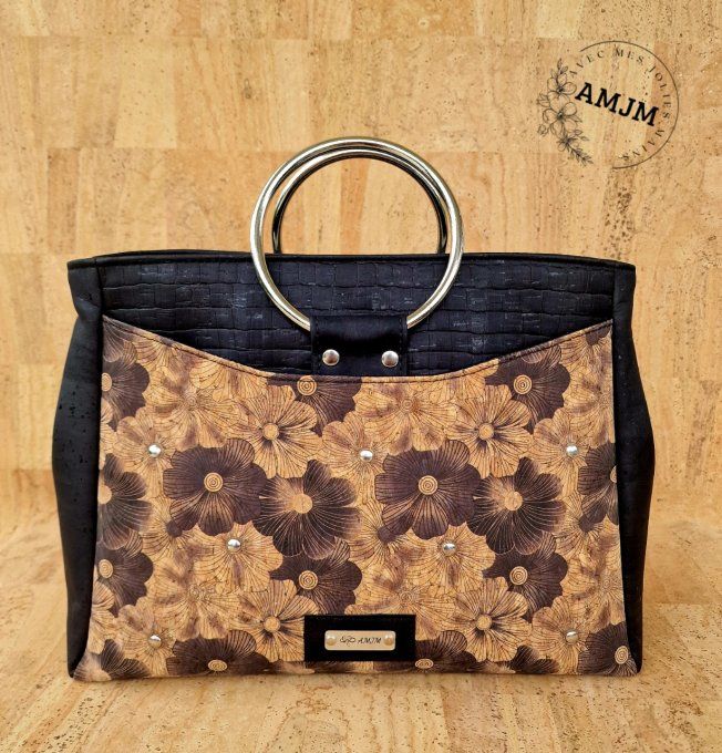 Sac France fleuri