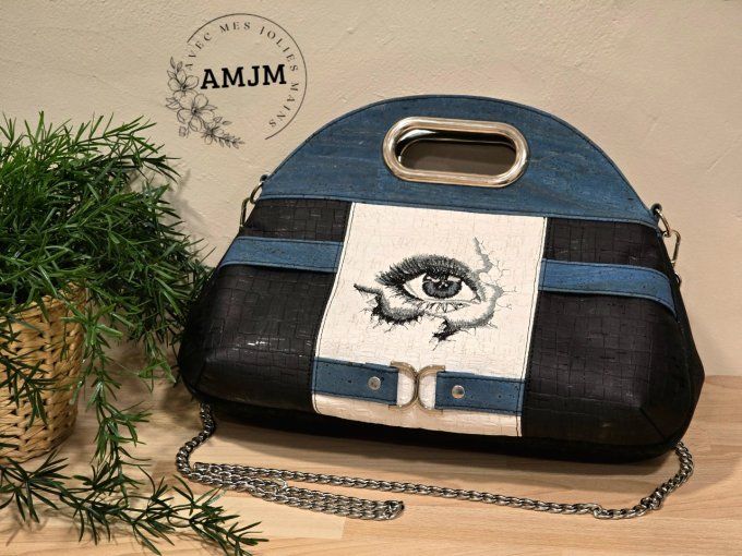 Sac Sphinx et sa broderie oeil