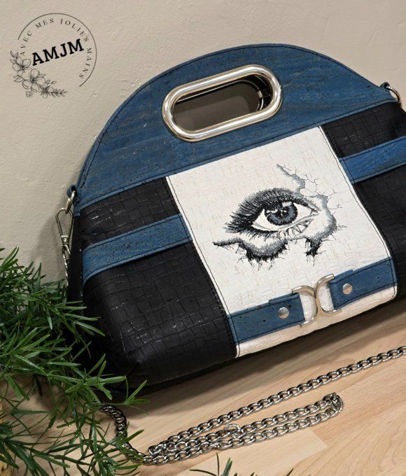 Sac Sphinx et sa broderie oeil